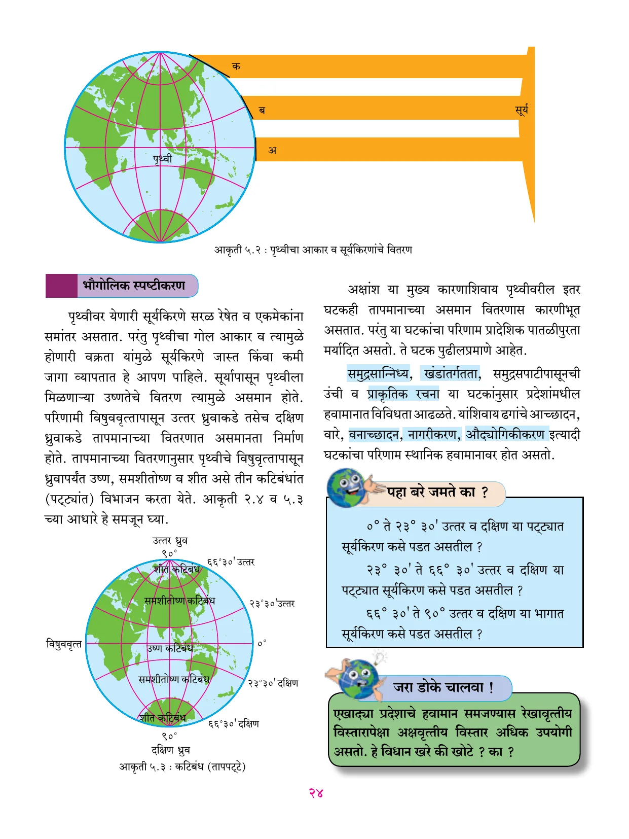इयत्ता 6 वी भूगोल पुस्तक - Page 35