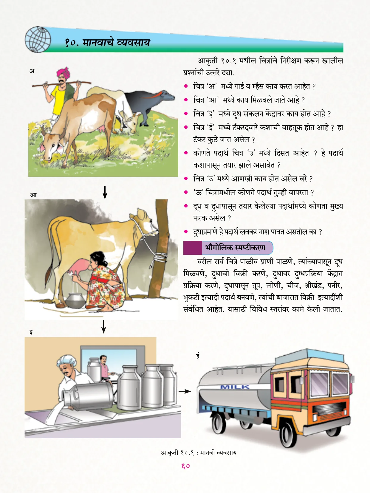 इयत्ता 6 वी भूगोल पुस्तक - Page 71
