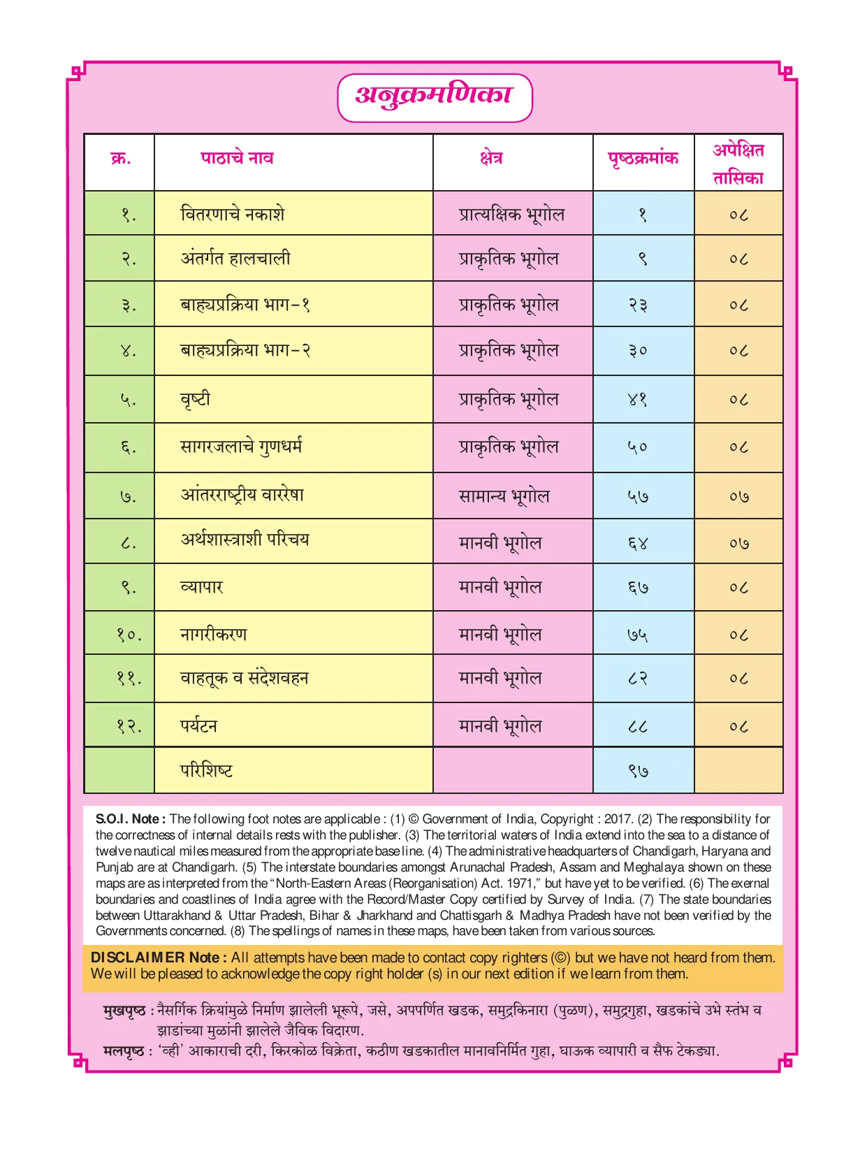 इयत्ता 9 वी भूगोल पुस्तक - Page 9