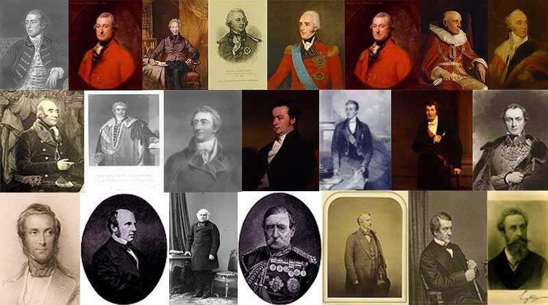 बंगालचे गव्हर्नल, गव्हर्नल जनरल, भारताचे गव्हर्नल जनरल आणि व्हाईसराय