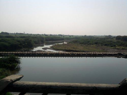Sina River near Karjat in Ahmednagar