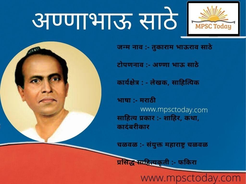 अण्णाभाऊ साठे
