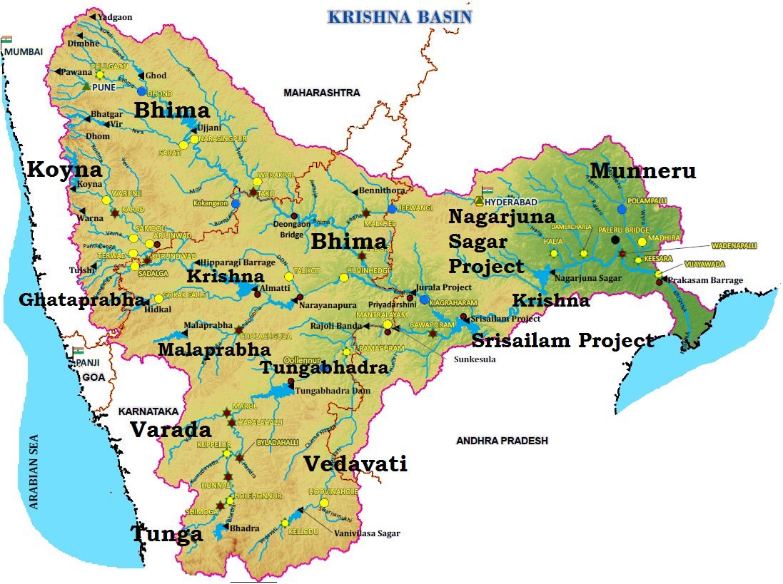 कृष्णा नदी - Krishna River