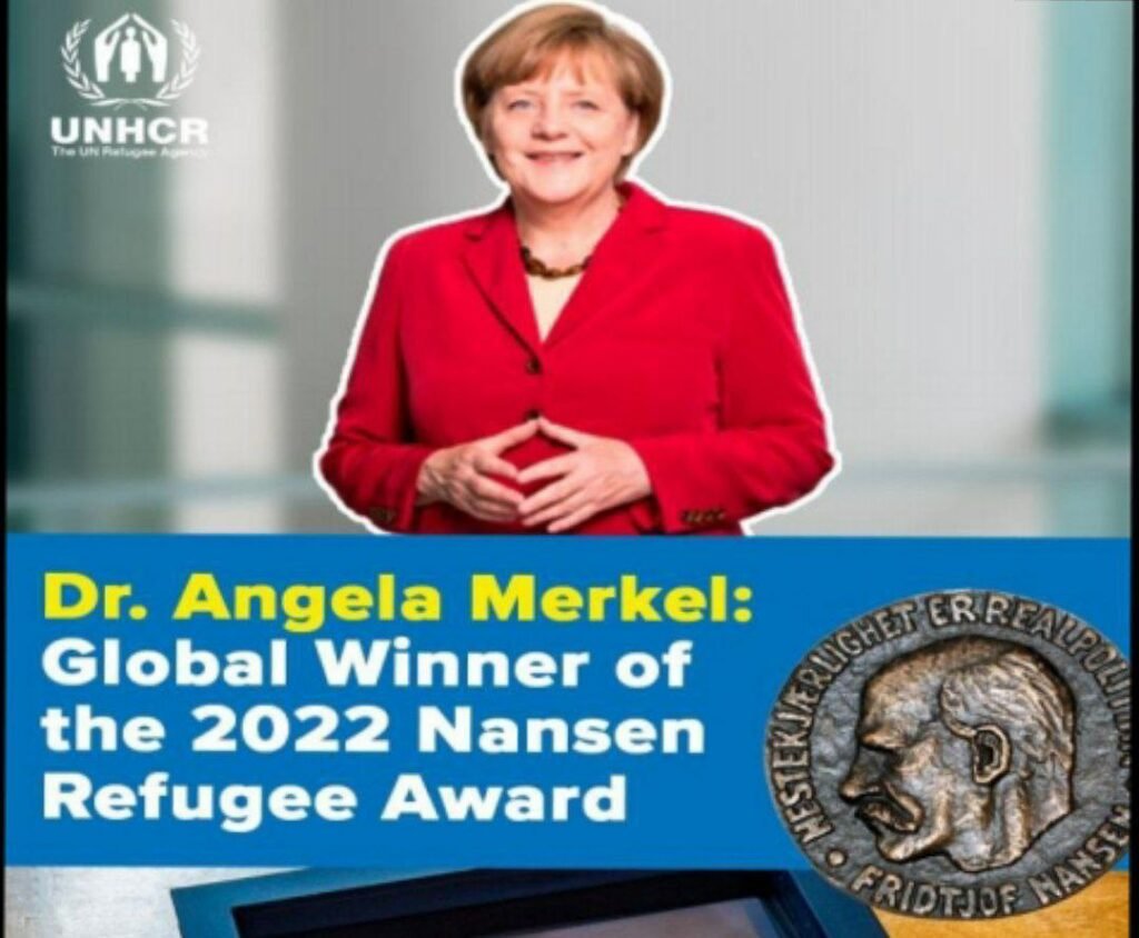 UNHCR 'Nansen' Refugee Award 2022