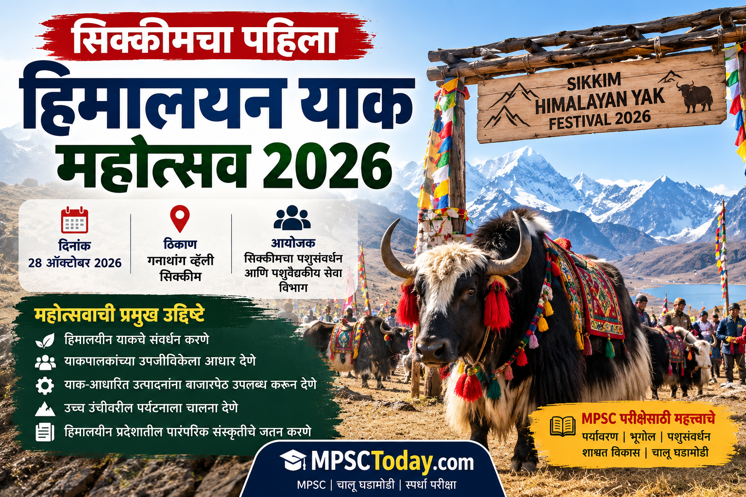 सिक्कीम हिमालयन याक महोत्सव 2026