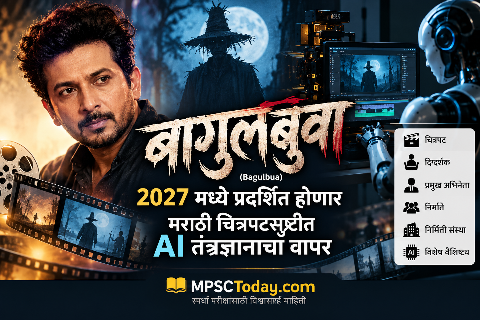 बागुलबुवा चित्रपट 2027 : मराठी चित्रपटसृष्टीत AI तंत्रज्ञानाचा वापर