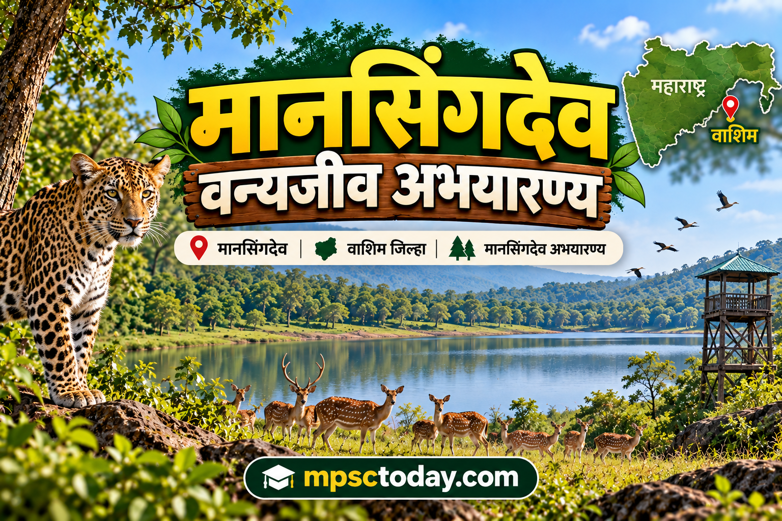 मानसिंगदेव वन्यजीव अभयारण्य — भौगोलिक स्थान, जैवविविधता व MPSC नोट्स