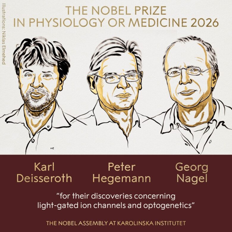 नोबेल पारितोषिक 2026 : वैद्यकशास्त्रातील पुरस्कार Karl Deisseroth, Peter Hegemann आणि Georg Nagel यांना | Optogenetics Explained in Marathi